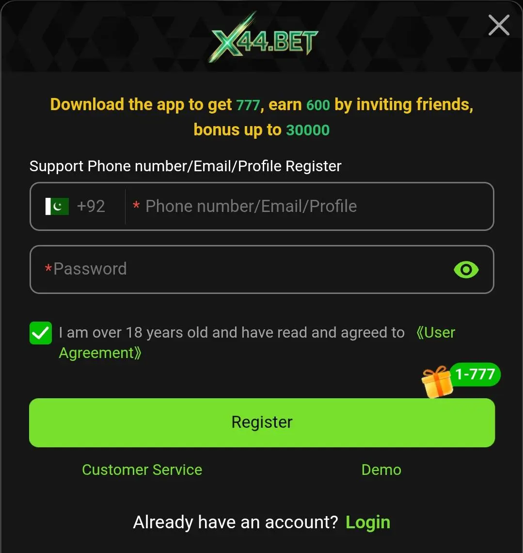 x44bet Game